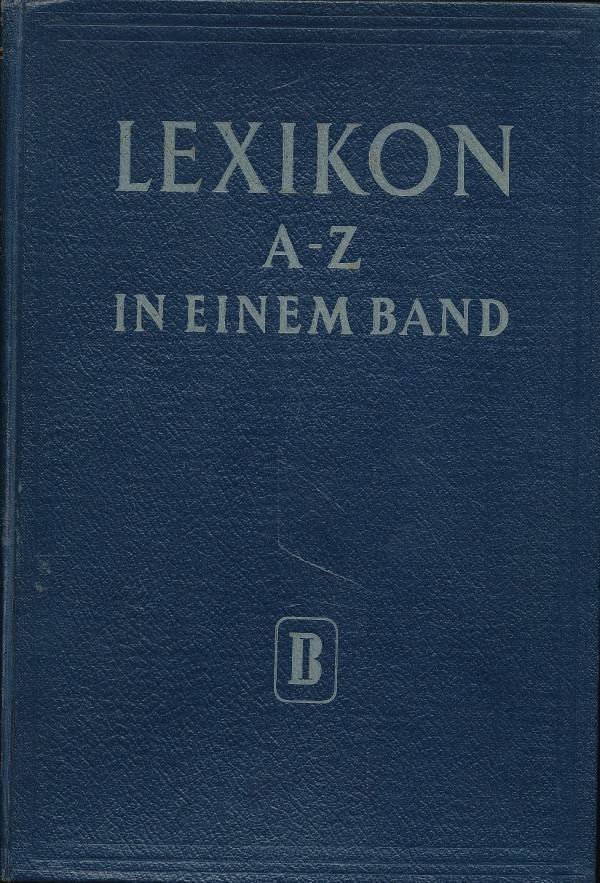 LEXIKON A-Z IN EINEM BAND
