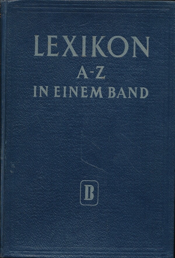 LEXIKON A-Z IN EINEM BAND