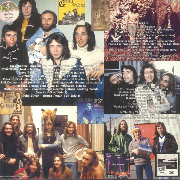 Genesis: STUDIO RARITIES 1968-1978 - LP