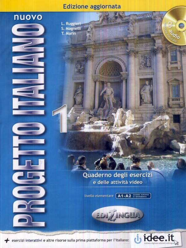 S. Magnelli, T. Marin: PROGETTO ITALIANO NUOVO 1 - PRACOVNÝ ZOŠIT + CD