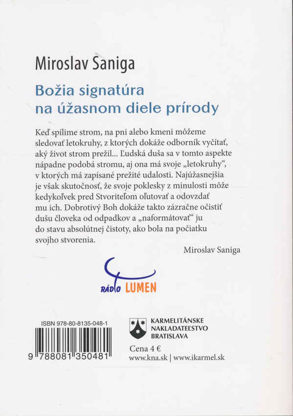 Miroslav Saniga: Božia signatúra na úžasnom diele prírody