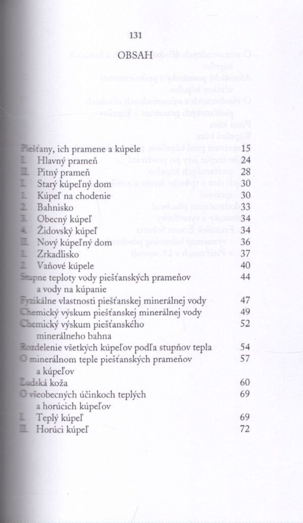 F. E. Scherer: HORÚCE PRAMENE A KÚPELE PIEŠŤAN / DIE HEISSEN QUELLEN UND BÄDER ZU PÖSTÉNY