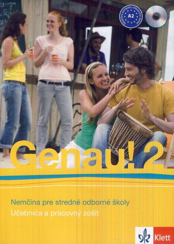 Tkadlečková Carla: GENAU 2 - UČEBNICA + PRACOVNÝ ZOŠIT + 2 CD