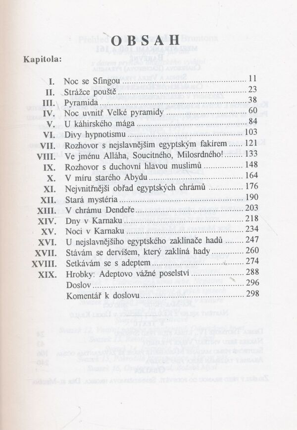 Paul Brunton: Tajnosti egyptské