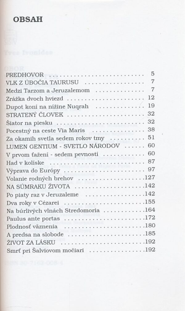 Yves Ivonides: Obor kresťanstva