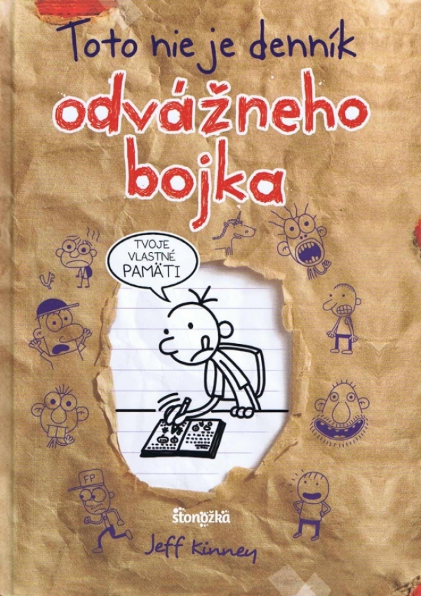 Jeff Kinney: TOTO NIE JE DENNÍK ODVÁŽNEHO BOJKA