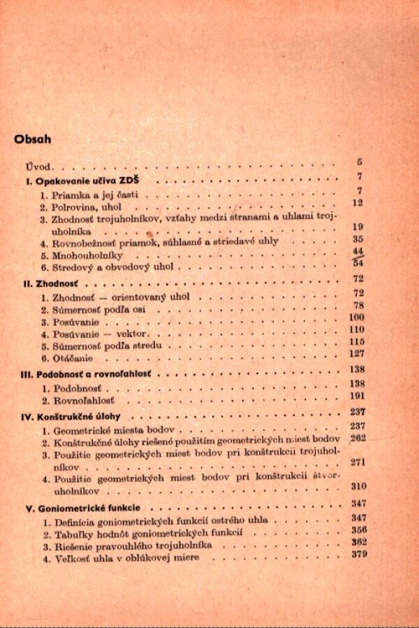 ZBIERKA RIEŠENÝCH ÚLOH Z GEOMETRIE I.