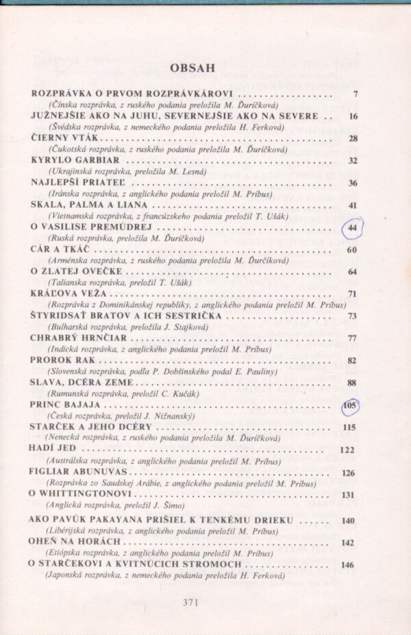 Z ROZPRÁVKY DO ROZPRÁVKY