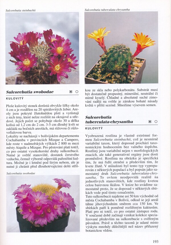 Libor Kunte: ENCYKLOPEDIE KAKTUSŮ