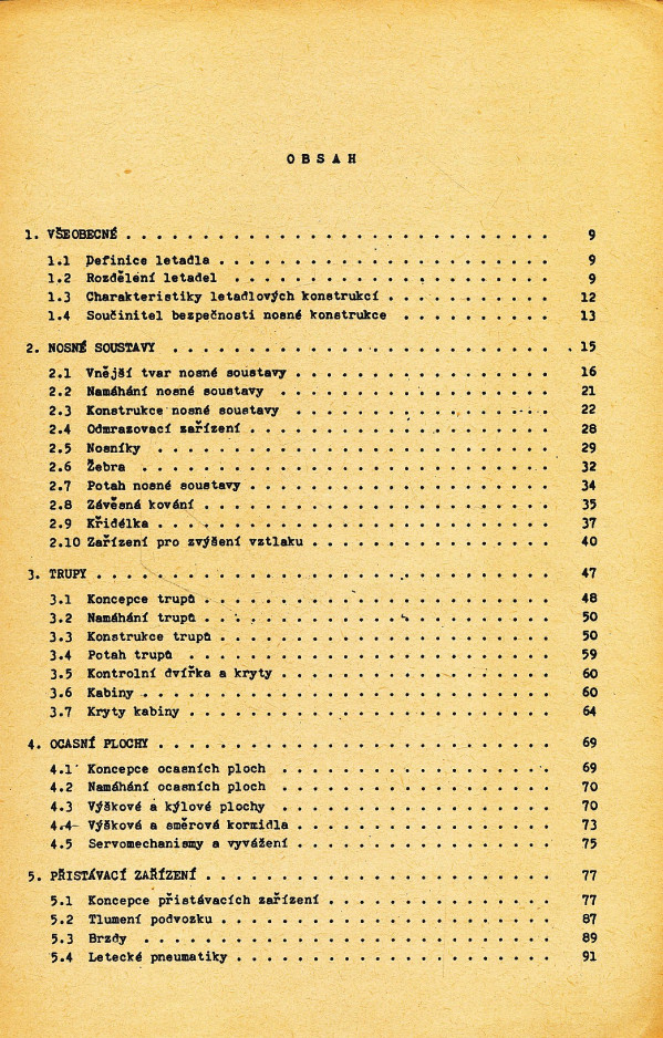 Bohuslav Sedláček: LETECKÝ PROVOZ