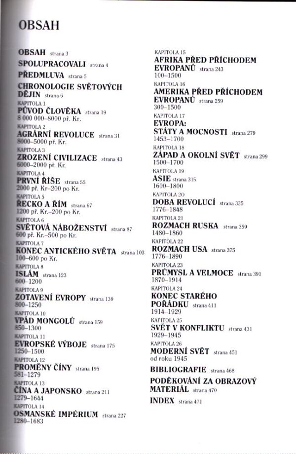 DĚJINY SVĚTA V OBRAZECH