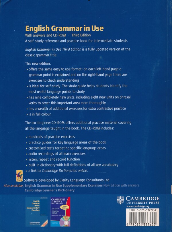 Raymond Murphy: ENGLISH GRAMMAR IN USE + CD