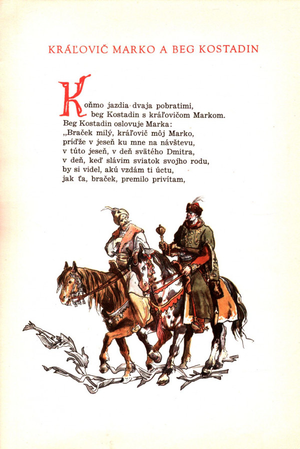 KRÁĽOVIČ MARKO A OROL
