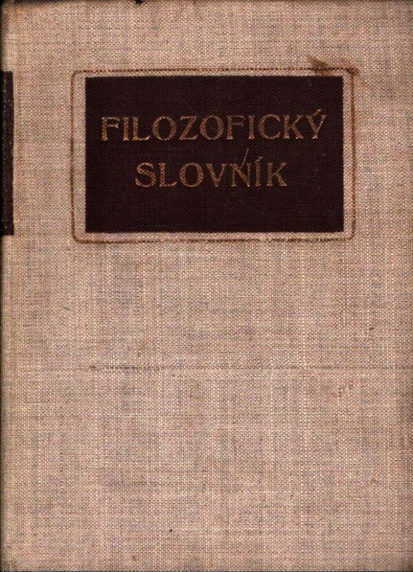 FILOZOFICKÝ SLOVNÍK