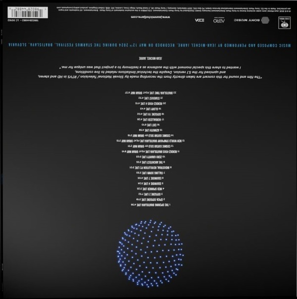 Jean-Michel Jarre: LIVE IN BRATISLAVA - 2 CD + 1 LP + Blu-Ray