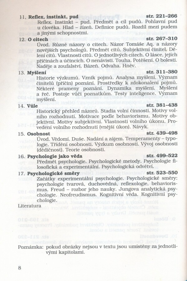 A. M. OP Marek: PSYCHOLOGIE