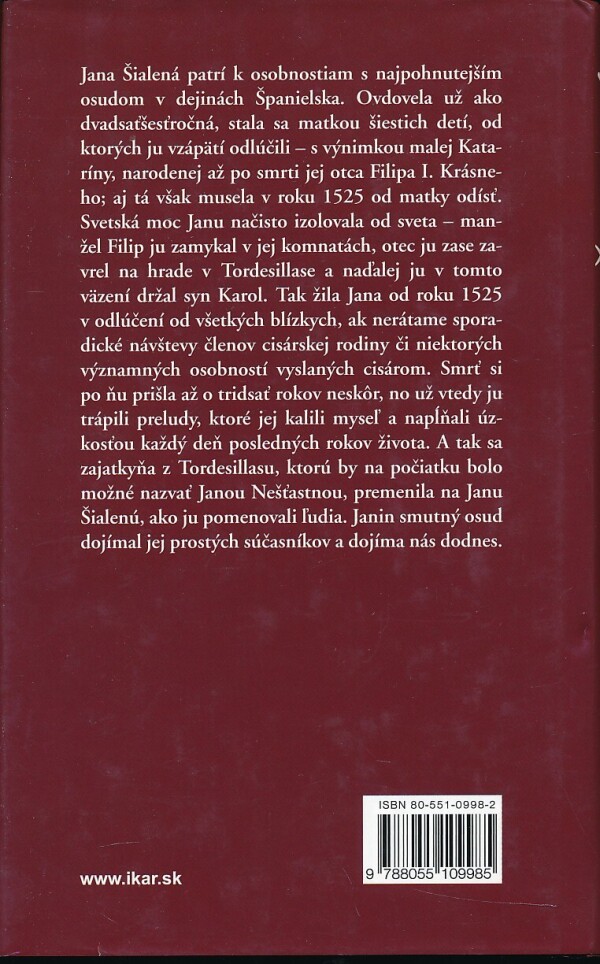 Manuel Fernández Álvarez: JANA ŠIALENÁ