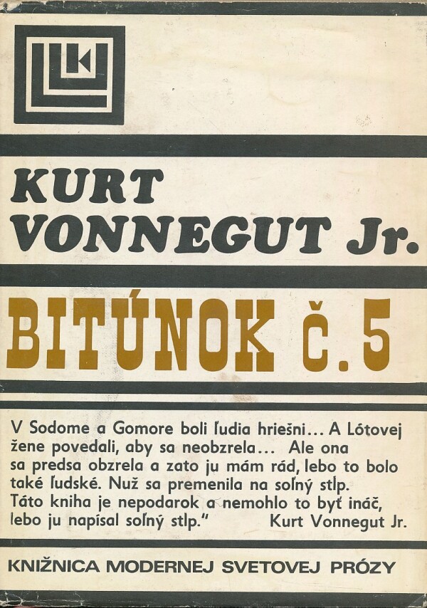 Kurt Vonnegut: BITÚNOK Č. 5 ALEBO DETSKÁ KRIŽIACKA VÝPRAVA