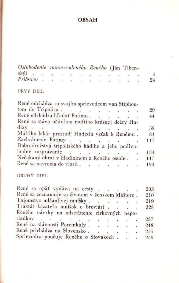 Jozef Ignác Bajza: PRÍHODY A SKÚSENOSTI MLADÍKA RENÉHO