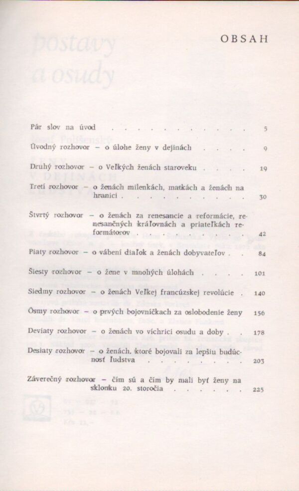 Josef Polišenský: ŽENY V DEJINÁCH ĽUDSTVA