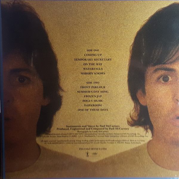 Paul McCartney: MCCARTNEY II. - LP