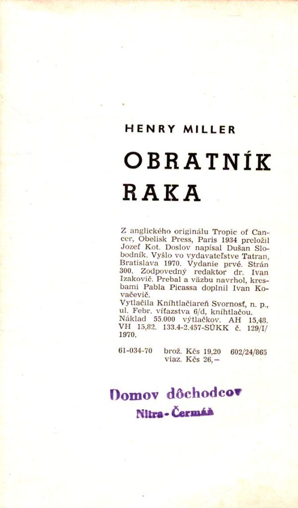 Henry Miller: