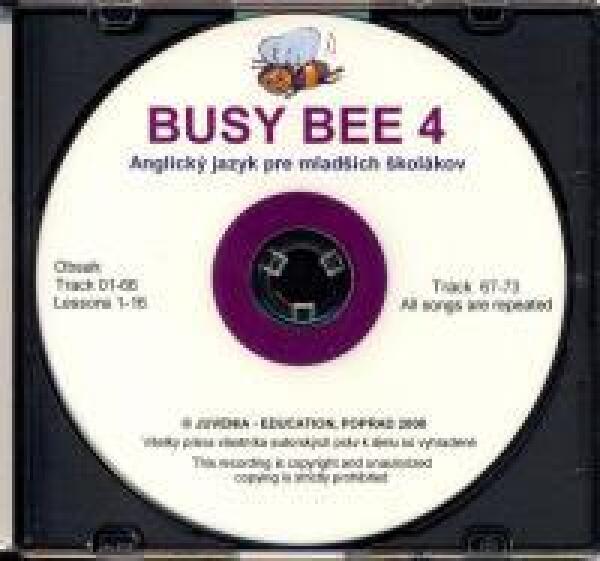 BUSY BEE 4 - ANGLICKÝ JAZYK PRE MLADŠíCH ŠKOLÁKOV - CD