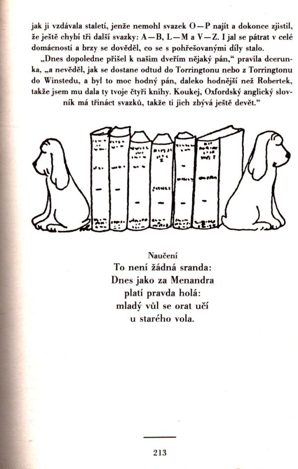 James Thurber: FILOZOF A ÚSTŘICE