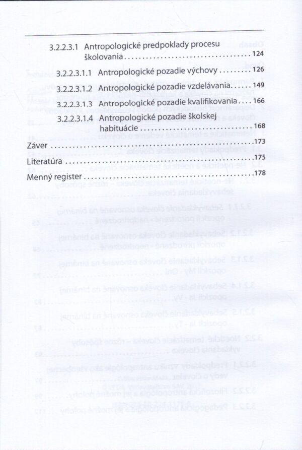 Branislav Malík: ÚVOD DO FILOZOFICKEJ A PEDAGOGICKEJ ANTROPOLÓGIE