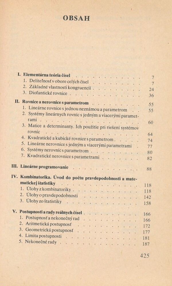 K. Križalkovič, A. Cuninka, O. Šedivý: RIEŠENÉ ÚLOHY Z MODERNEJ MATEMATIKY 2