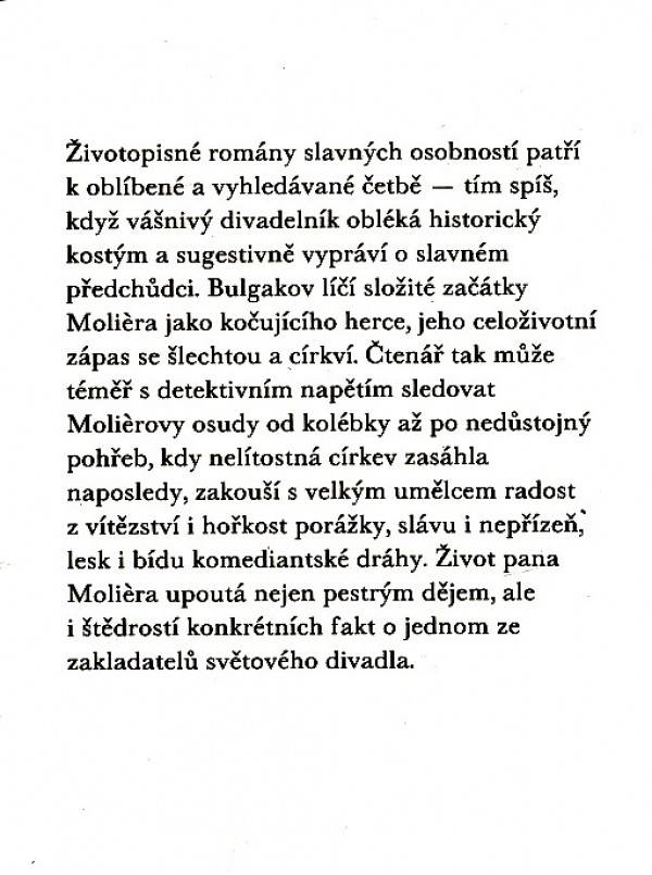 Michail Bulgakov: ŽIVOT PANA MOLIÉRA