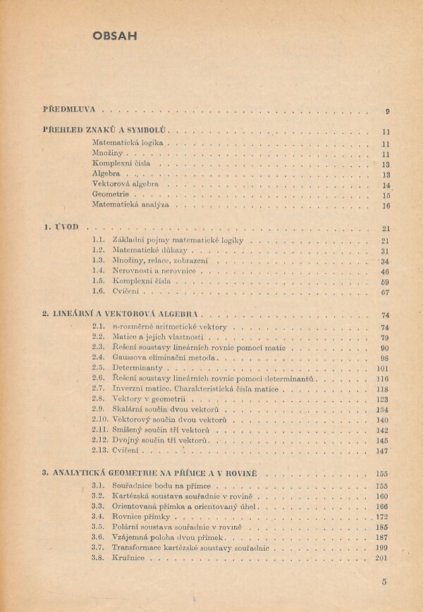 F. Jirásek, E. Kriegelstein, Z. Tichý: SBÍRKA ŘEŠENÝCH PŘÍKLADŮ Z MATEMATIKY