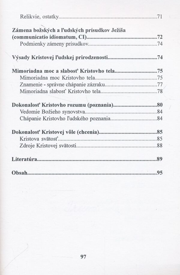 Marián Chovanec: Kristológia I.