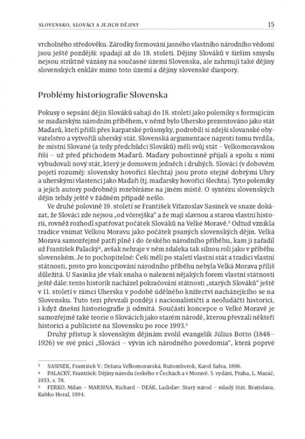 Jan Rychlík: DĚJINY SLOVENSKA