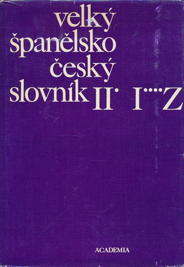 Josef Dubský: Velký španělsko český slovník I. a II.