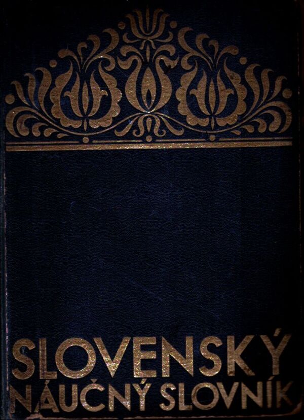 SLOVENSKÝ NÁUČNÝ SLOVNÍK I.