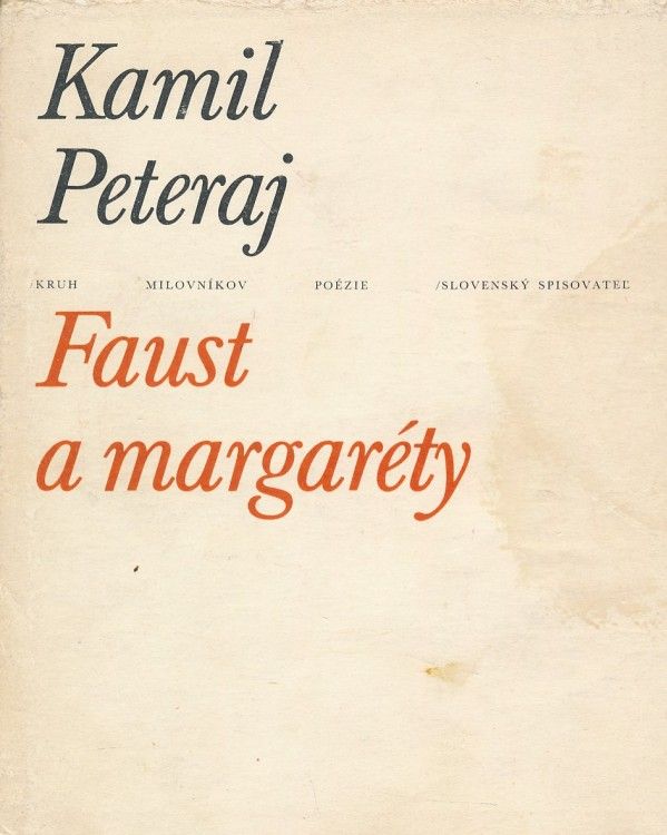 Kamil Peteraj: FAUST A MARGARÉTY