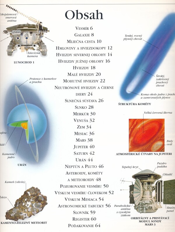 VESMÍR - OBRÁZKOVÝ SLOVNÍK