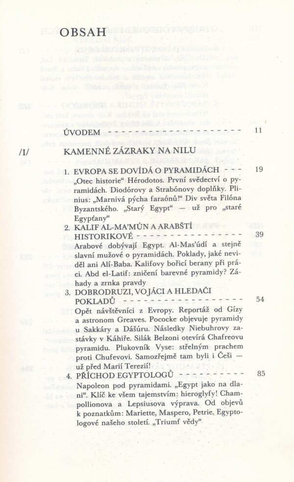 Vojtěch Zamarovský: JEJICH VELIČENSTVA PYRAMIDY
