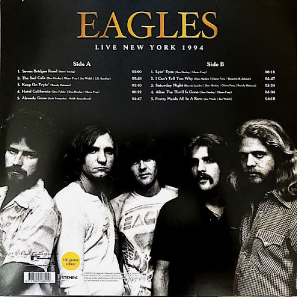Eagles: LIVE IN NEW YORK 1994 - LP