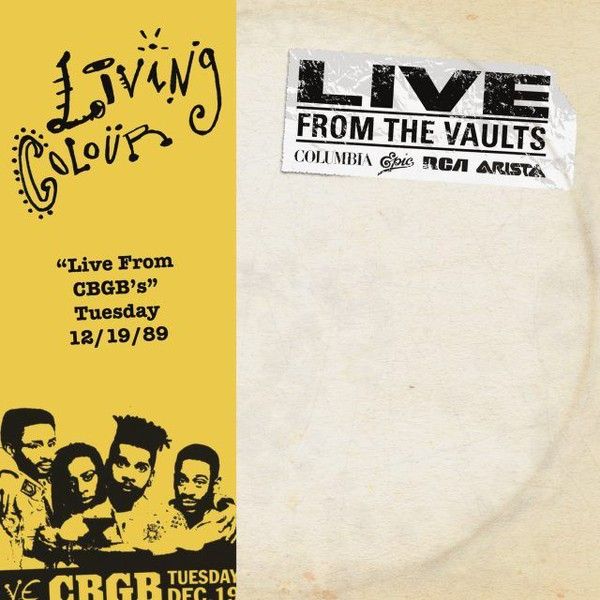 Living Colour: LIVE FROM CBGB`S TUESDAY 12/19/89 - 2 LP
