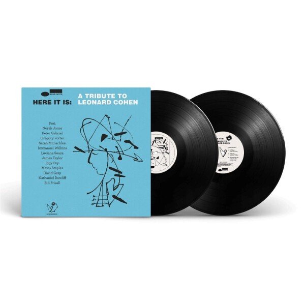 VARIOUS ARTISTS: HERE IT IS: A TRIBUTE TO LEONARD COHEN - 2LP