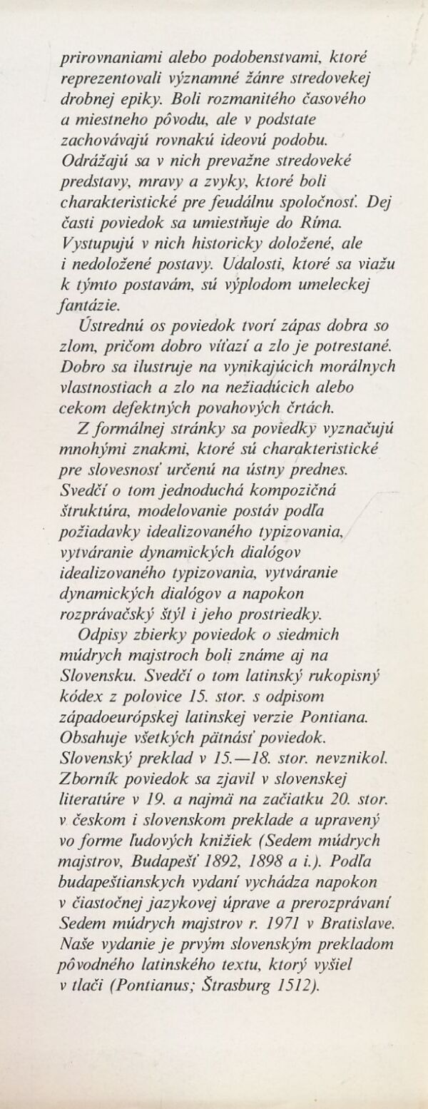 Poncián: Výroky alebo činy siedmich mudrcov