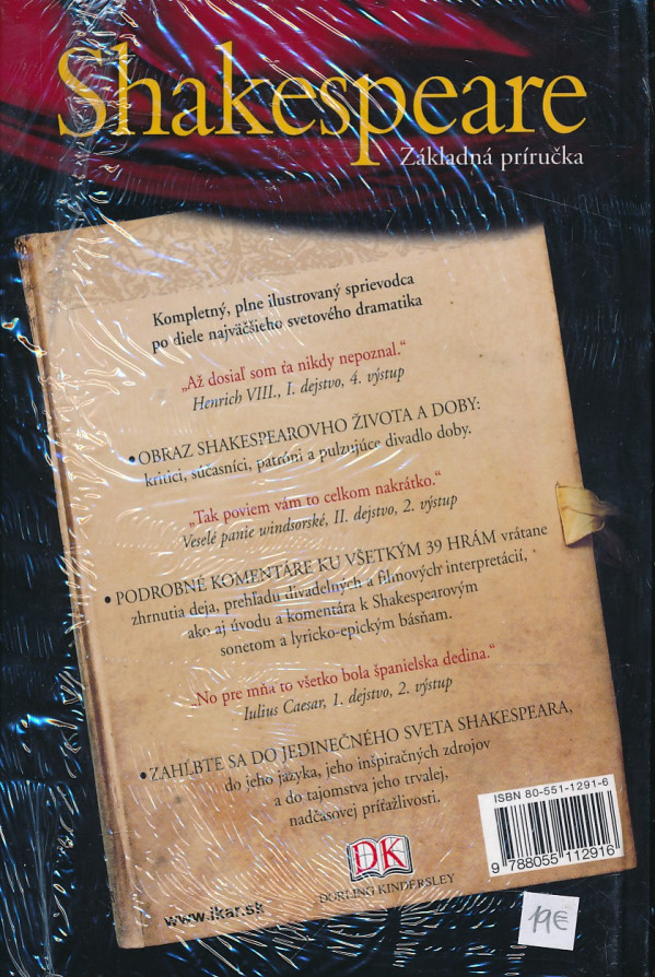 Leslie Dunton-Downerová, Alan Riding: SHAKESPEARE ZÁKLADNÁ PRÍRUČKA