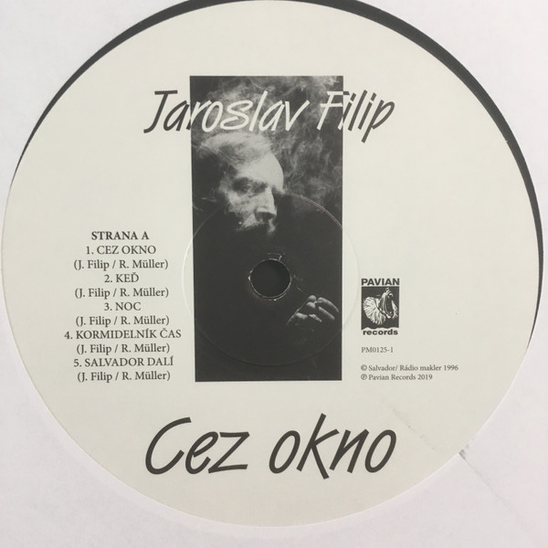 Jaro Filip: CEZ OKNO - CLEAR VINYL - LP