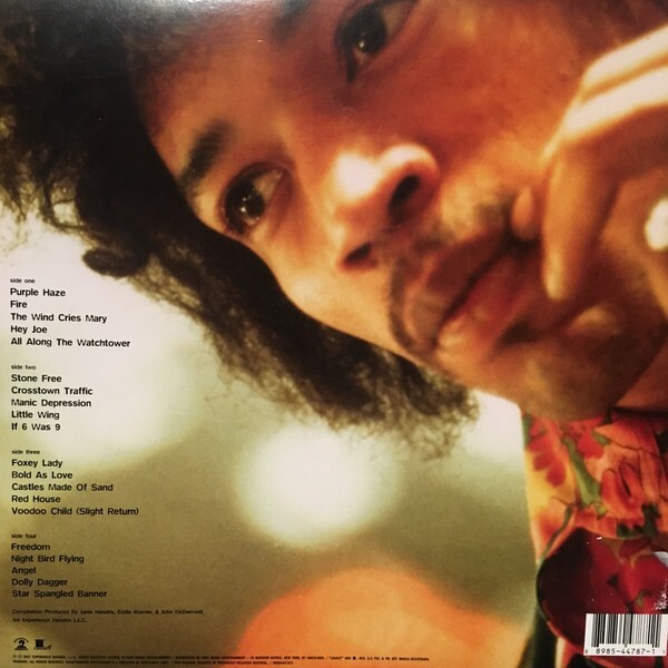 Jimi Hendrix: THE BEST OF JIMI HENDRIX - 2 LP