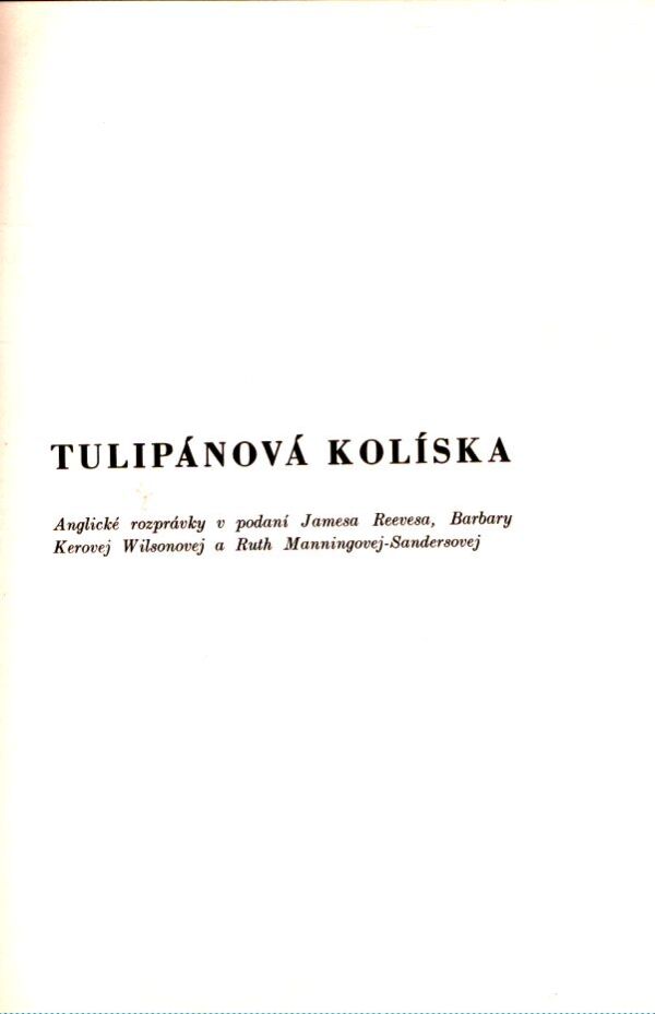 TULIPÁNOVÁ KOLÍSKA