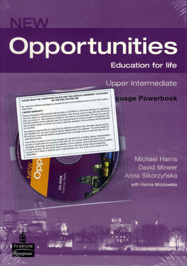 Michael Harris, David Mower, Anna Sikorzynska: NEW OPPORTUNITIES UPPER INTERMEDIATE - LANGUAGE POWERBOOK + CD-ROM