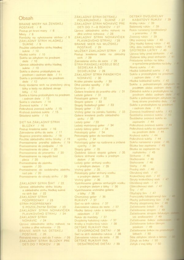 Irena Kajzrová: ŠKOLA STRIHOV A ŠITIA