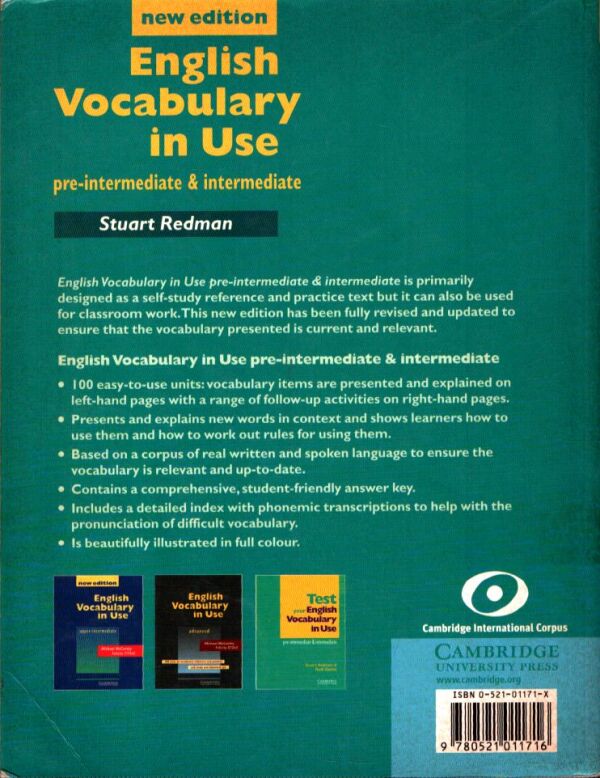 Stuart Redman: ENGLISH VOCABULARY IN USE